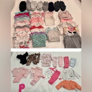 Preemie girl lot